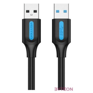 USB 3.0 cable Vention CONBF 2A 1m Black PVC
