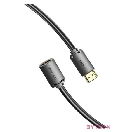 HDMI 2.0 Male to HDMI 2.0 Female Extension Cable Vention AHCBH 2m, 4K 60Hz, (Black)