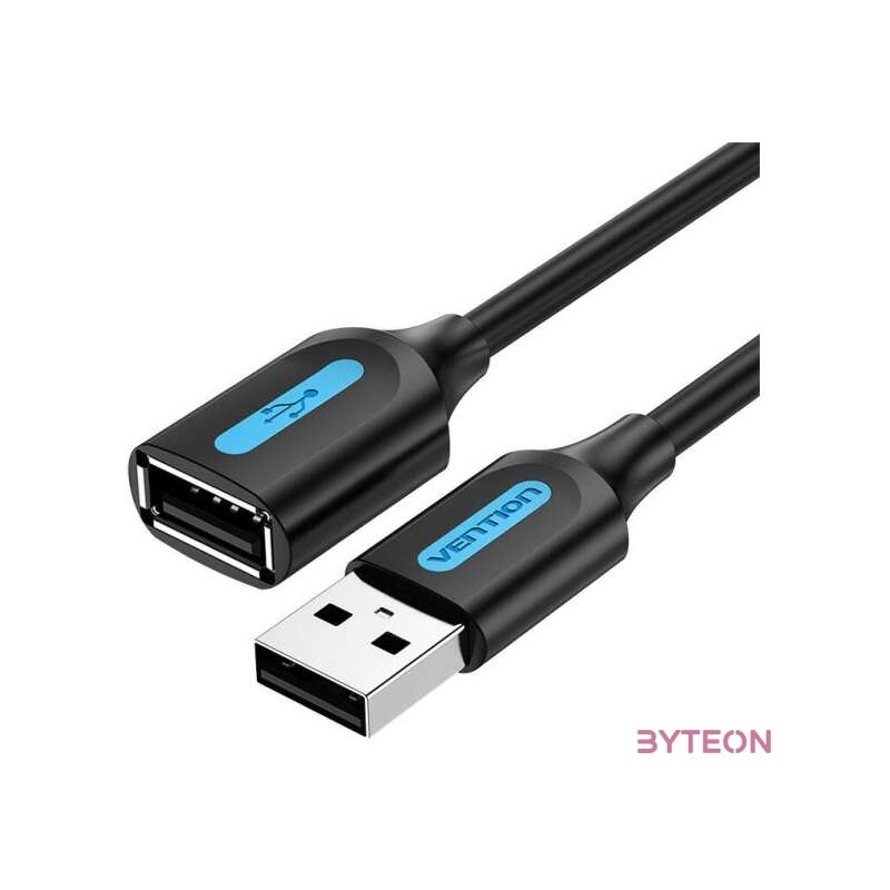 Extension Cable USB 2.0 Male to Female Vention CBIBF 1m Black