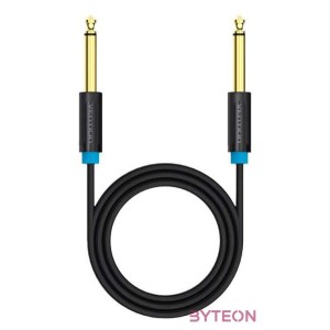Audio Cable TS 6.35mm Vention BAABH 2m (black)