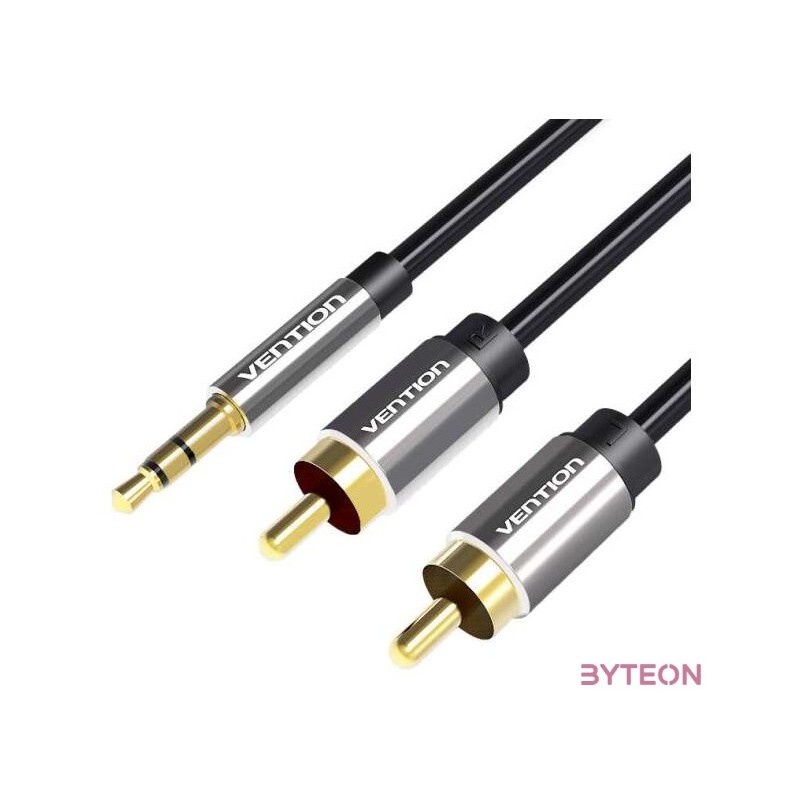 Cable Audio 3.5mm to 2x RCA Vention BCFBI 3m Black
