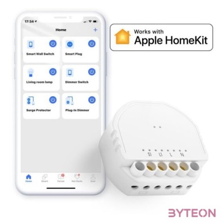 Wi-Fi Smart In-Wall Switch Meross MSS810HK-UN