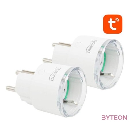 Gosund SP111 smart WiFi aljzat 3680W 16A, Tuya 2-pack