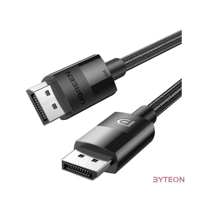 UGREEN 80390 Display Port 1.4 fonott kábel 2x dugó, 2m