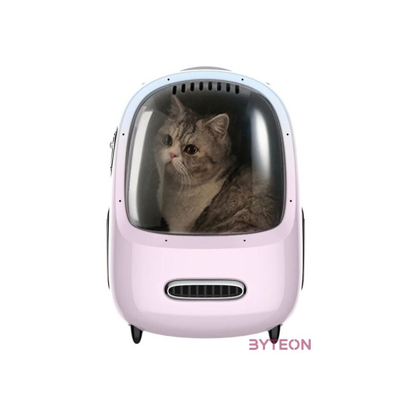 PetKit Breezy 2.0 kisállat hordozó (rózsaszín)