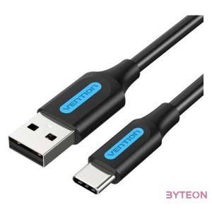 USB 2.0 A to USB-C Cable Vention COKBI 3A 3m Black