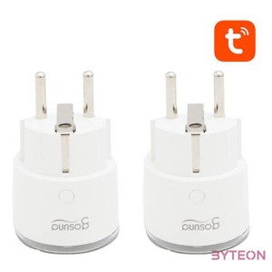 Gosund SP111 smart WiFi aljzat 3680W 16A, Tuya 2-pack
