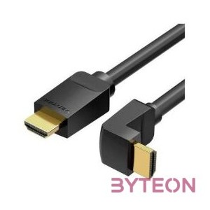 Cable HDMI 2.0 Vention AARBI 3m, Angled 90, 4K 60Hz (black)