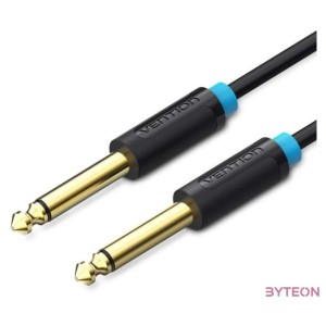 Audio Cable TS 6.35mm Vention BAABF 1m (black)
