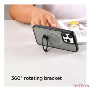 Magnetic protective phone case Joyroom JR-BP004 for iPhone 15 Pro Max (black)