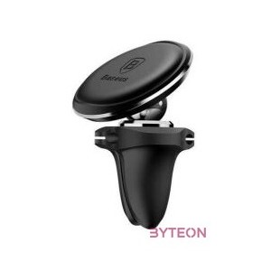 Baseus mágneses autós telefontartó műszerfalhoz (fekete)