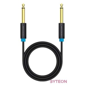 Audio Cable TS 6.35mm Vention BAABF 1m (black)