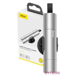 Baseus Sharp Tool Vészhelyzeti Kalapács (ezüst)