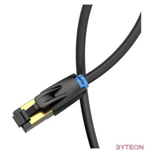 Network Cable CAT8 SFTP Vention IKABF RJ45 Ethernet 40Gbps 1m Black