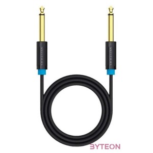 Audio Cable TS 6.35mm Vention BAABF 1m (black)