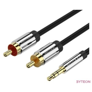 Cable Audio 3.5mm to 2x RCA Vention BCFBI 3m Black