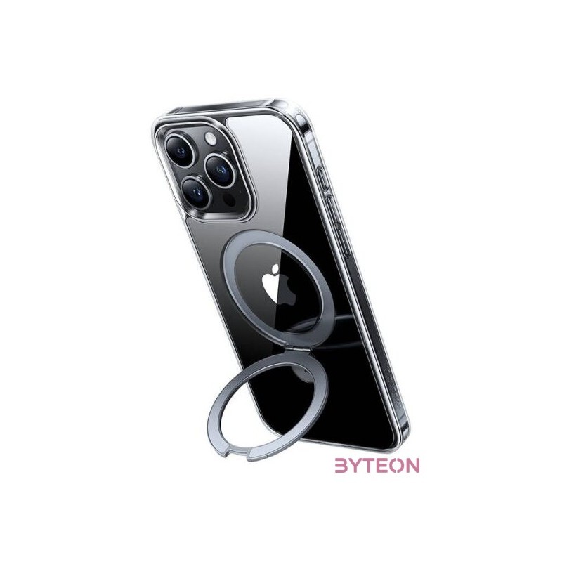 Torras phone case UPRO Ostand Clear for iPhone 15 PRO (transparent)