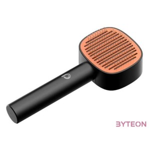 Paw In Hand Brush Needle Comb (black)