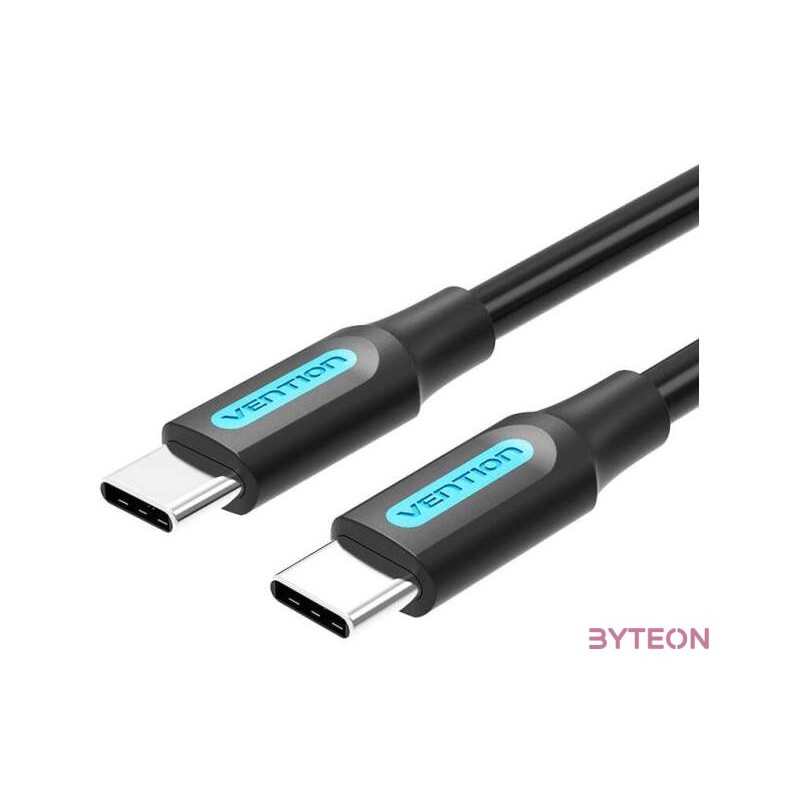 Kabel USB-C 2.0 Vention COSBG PD60W 1,5m czarny PVC