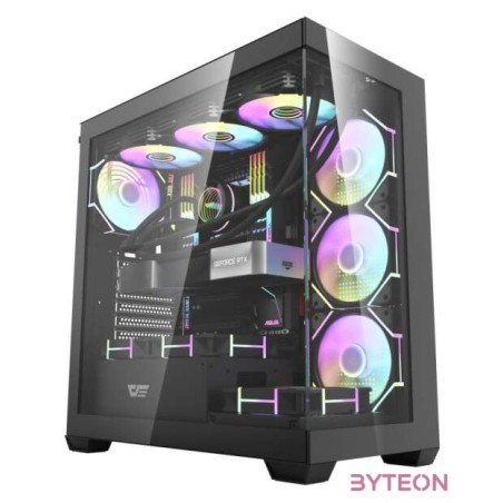 Darkflash DS900 számítógépház (fekete)