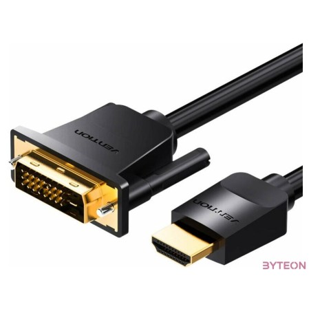 Kabel HDMI do DVI (241) Vention ABFBG 1,5m, 4K 60Hz, 1080P 60Hz (Czarny)