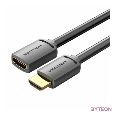 HDMI 2.0 Male to HDMI 2.0 Female Extension Cable Vention AHCBF 1m, 4K 60Hz, (Black)