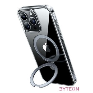 Torras phone case UPRO Ostand Clear for iPhone 15 PRO (transparent)