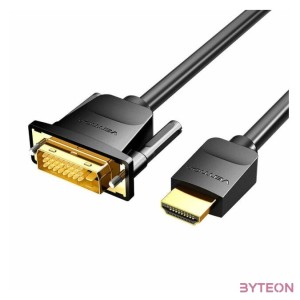 Kabel HDMI do DVI (241) Vention ABFBG 1,5m, 4K 60Hz, 1080P 60Hz (Czarny)
