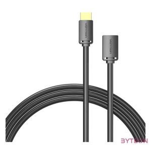 HDMI 2.0 Male to HDMI 2.0 Female Extension Cable Vention AHCBF 1m, 4K 60Hz, (Black)