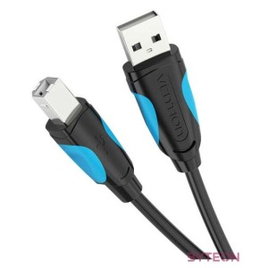 Printer Cable USB 2.0 A to USB-B Vention VAS-A16-B200 2m Black