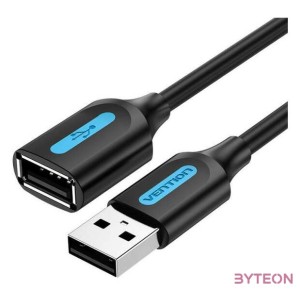 Extension Cable USB 2.0 Male to Female Vention CBIBD 0.5m Black