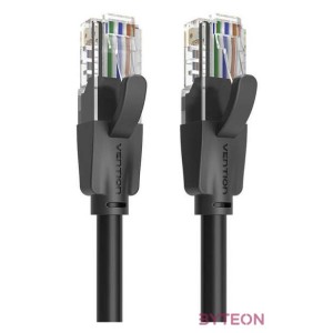 Kabel sieciowy UTP CAT6 Vention IBEBL RJ45 Ethernet 1000Mbps 10m czarny