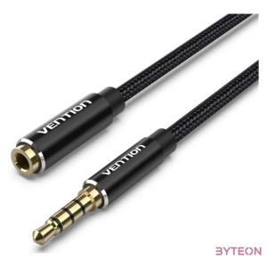 Cable Audio TRRS 3.5mm Male to 3.5mm Female Vention BHCBJ 5m Black