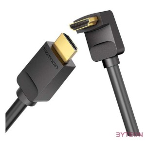 Cable HDMI 2.0 Vention AARBG 1,5m, Angle 90, 4K 60Hz (black)