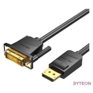 DisplayPort to DVI (241) Cable 1.5m Vention HAFBG 1080P 60Hz  (Black)