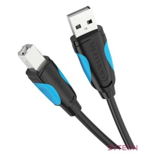 Printer Cable USB 2.0 A to USB-B Vention VAS-A16-B200 2m Black