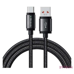 Cable USB-A to USB-C Mcdodo CA-4730, 120W, 1,5m (black)