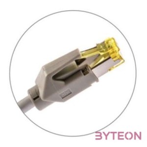 KE-Line Cat6A 10Gigabit STP LSOH Patch Kábel 1m sárga