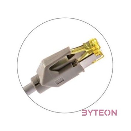 KE-Line Cat6A 10Gigabit STP LSOH Patch Kábel 1m sárga