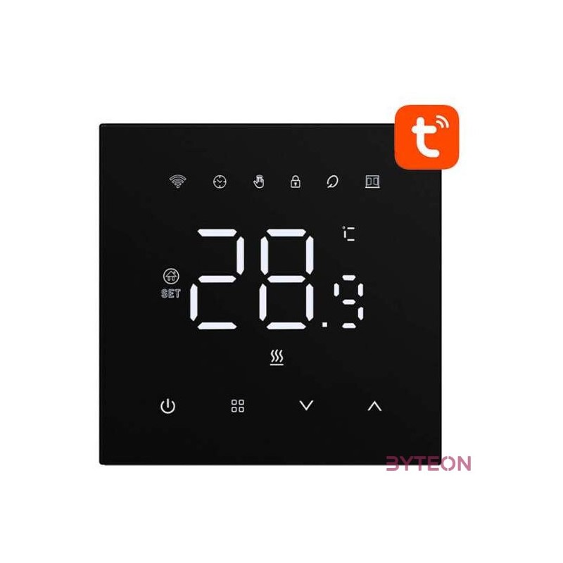 Smart thermostat Avatto WT410-16A-B electric heating 16A WiFi