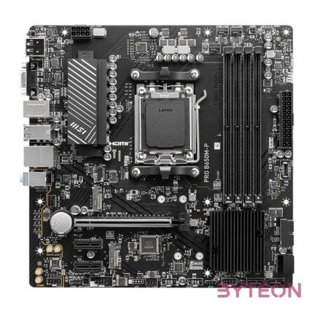 MSI PRO B650M-P AMD B650 AM5 mATX alaplap