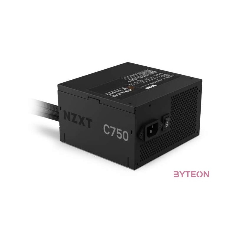 NZXT C750 750W 80 Bronze ventillátorral dobozos tápegység