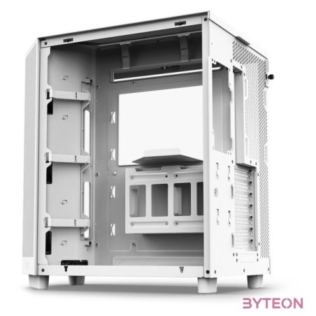 NZXT H6 Flow (2023) fehér (táp nélküli) ablakos ATX ház