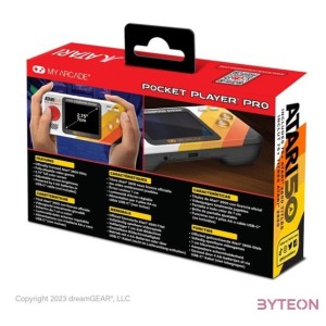 My Arcade DGUNL-7015 Atari Pocket Player Pro Hordozható Kézikonzol