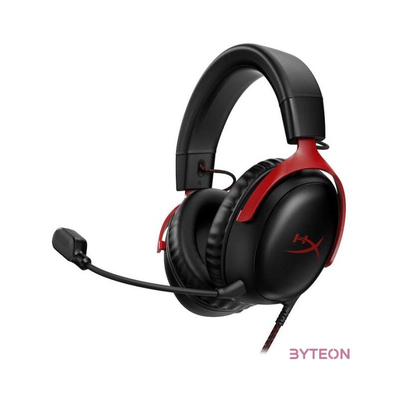 HyperX Cloud III fekete-piros gamer headset