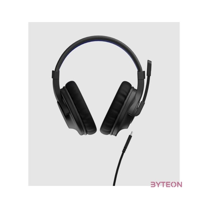 URAGE by Hama 217858 URAGE SOUNDZ 200 V2 PC,PS fekete gamer headset