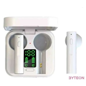 Denver TWS-62 True Wireless Bluetooth fehér fülhallgató