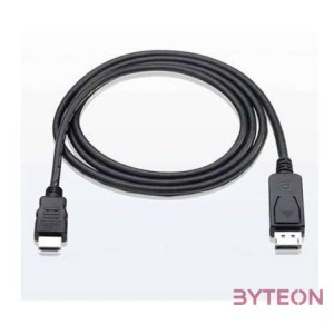 Sbox HDMI - Display Port M,M - 2 méter kábel