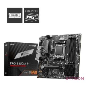 MSI PRO B650M-P AMD B650 AM5 mATX alaplap