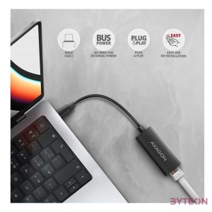 Axagon ADE-ARC Type-C USB 3.2 - Gigabit Ethernet adapter